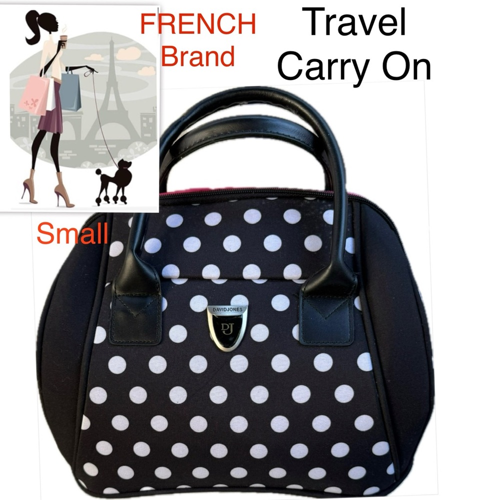 Carry on Bag, small, French brand exclusive, David Jones EUC